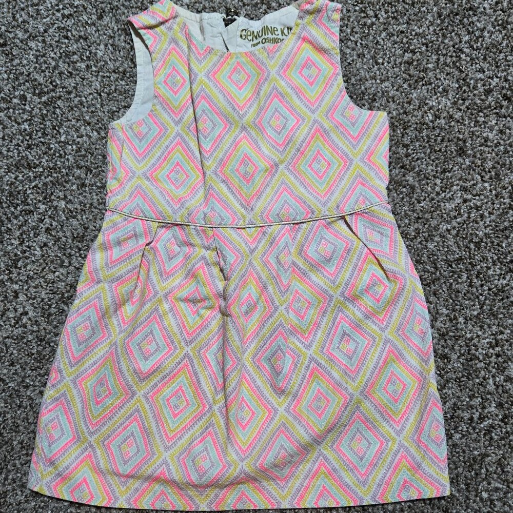Bright colored dress